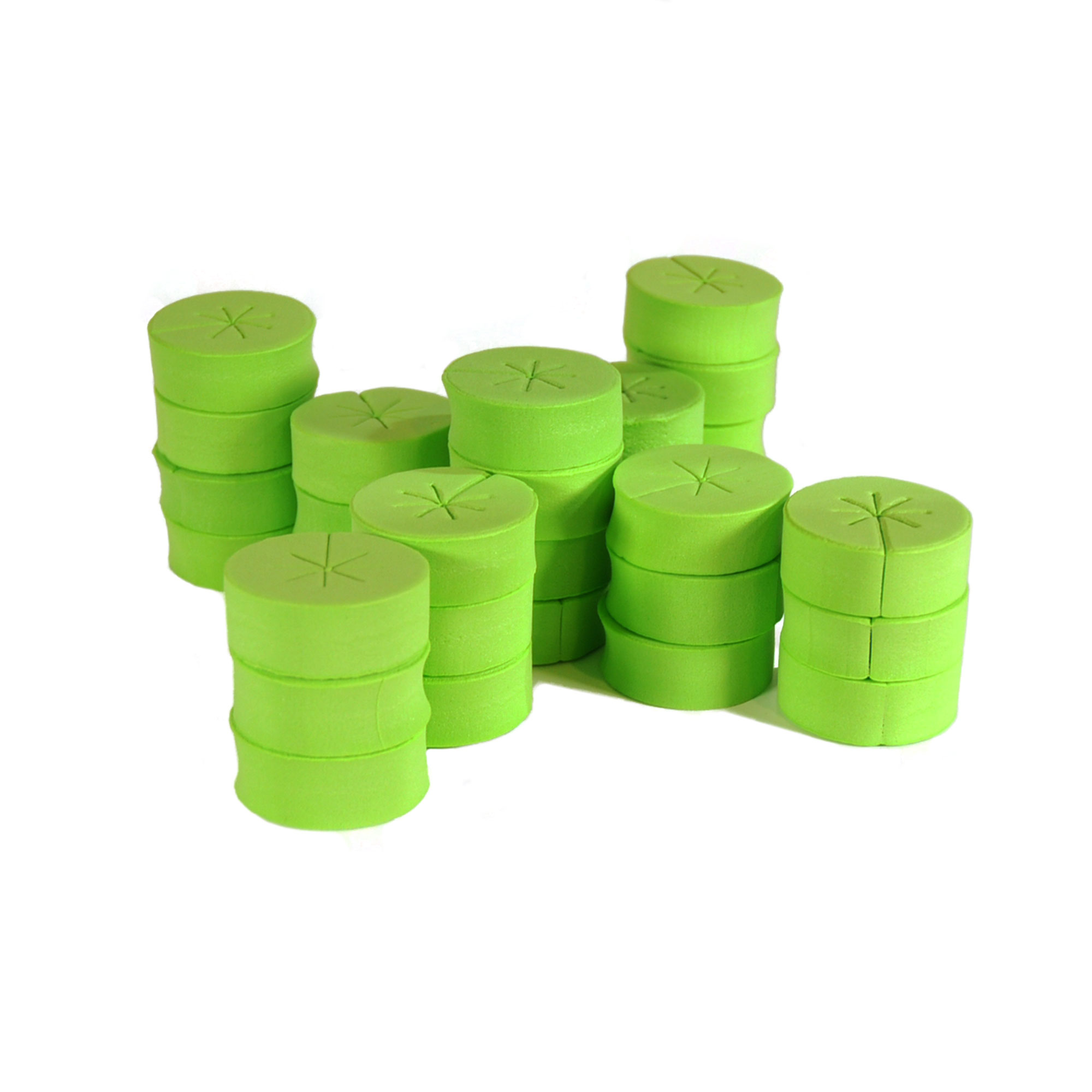 2″ xGarden Green Clone Collars pack of 30